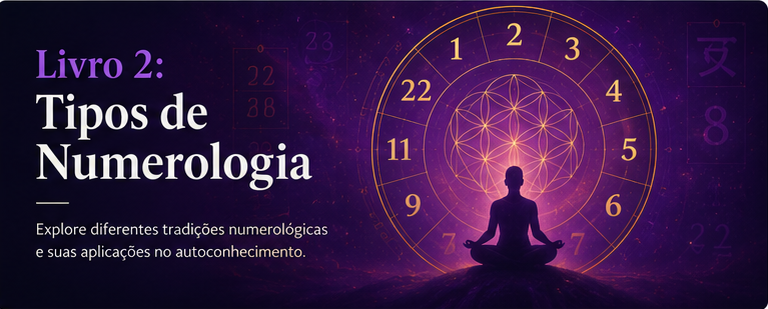 Capa do Livro 2: Tipos de Numerologia