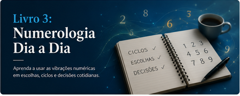Capa do Livro 3: Numerologia Dia a Dia