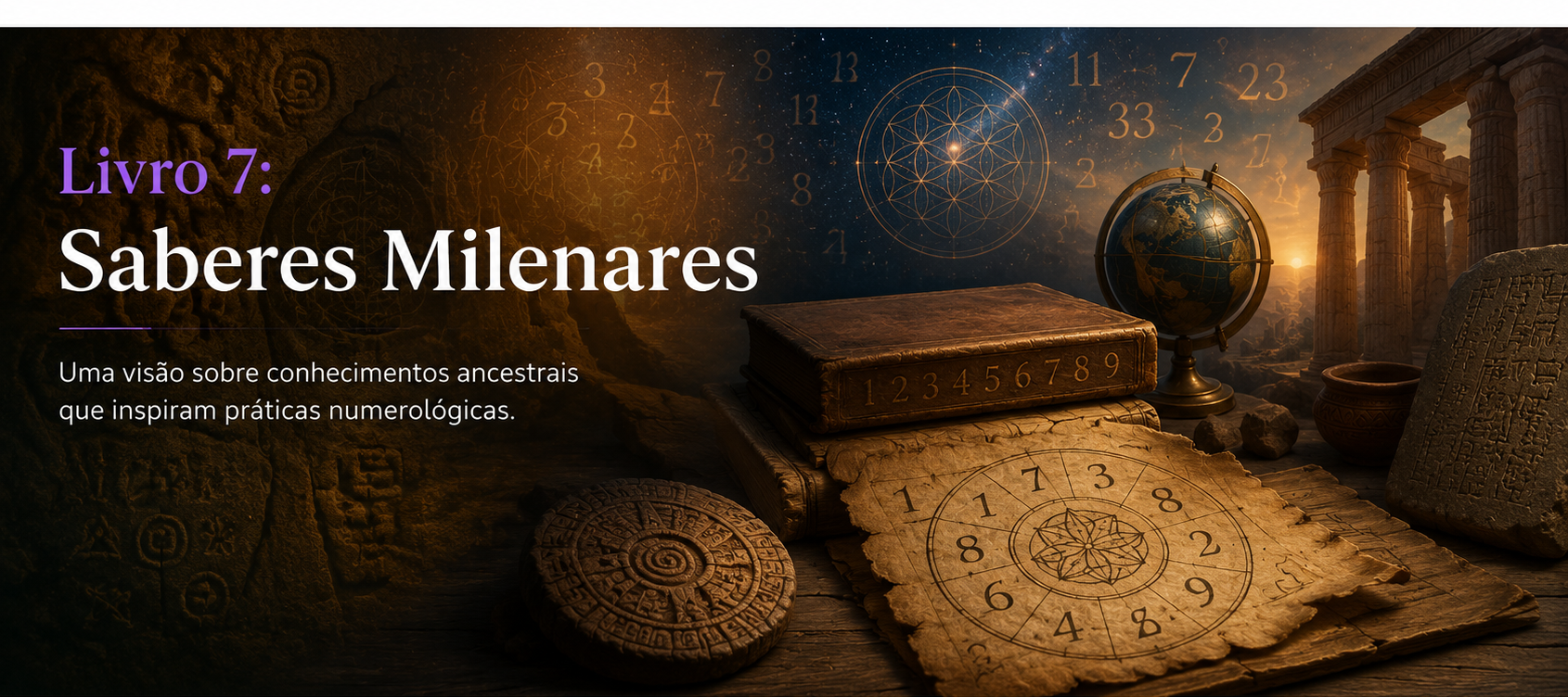 Capa do Livro 7: Saberes Milenares